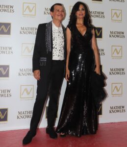 Alessandro Nomellini con Maria Grazia Cucinotta alla Cena di Gala (2)