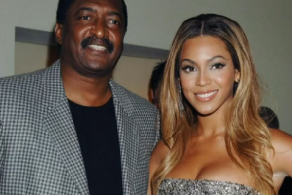 Beyoncé con mathew knowles 2