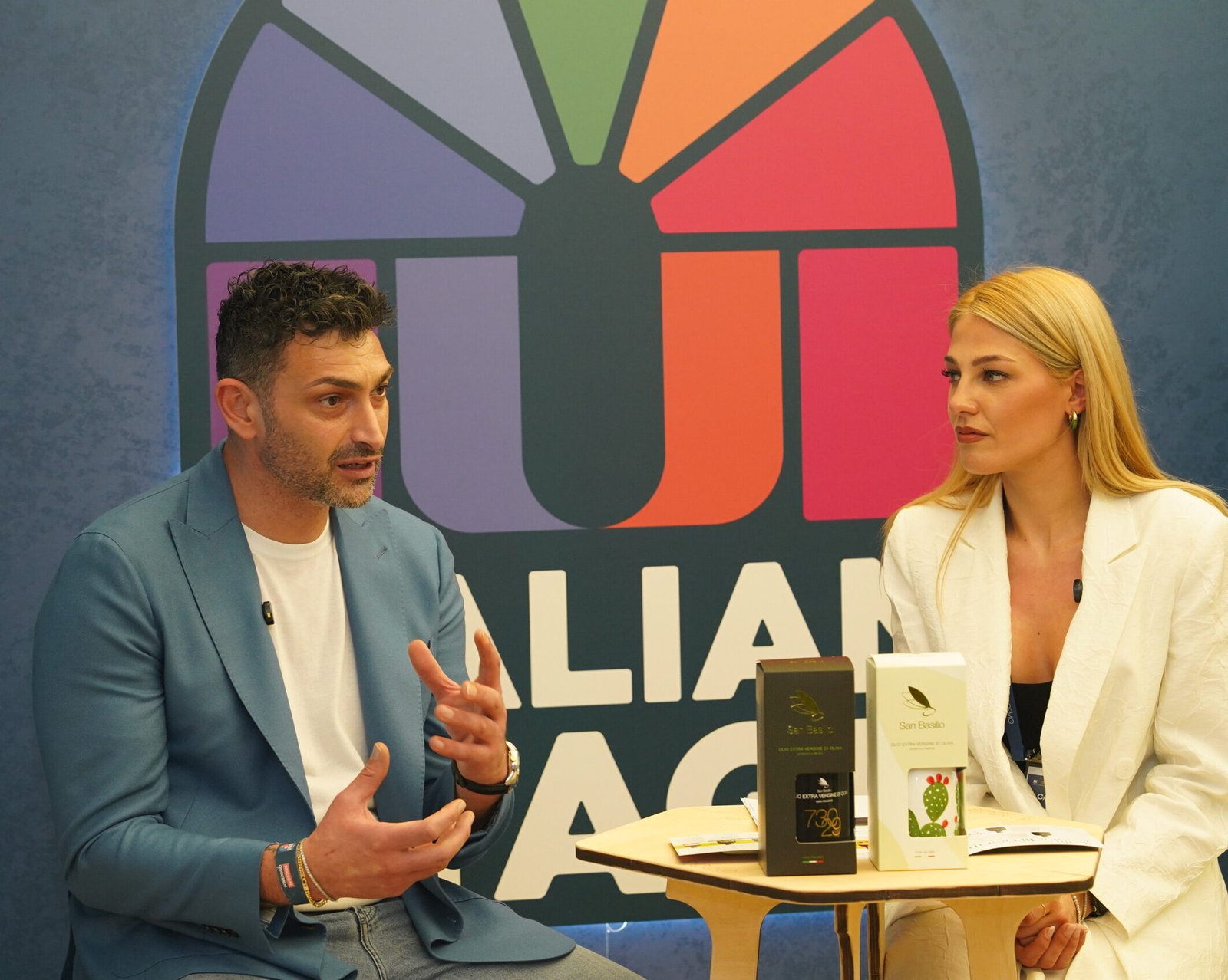 Antonio Pascali racconta Olio San Basilio a Sanremo 2026.