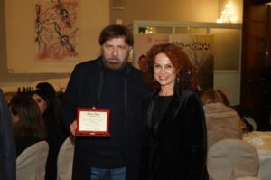 cena di gala Italian Stage a Sanremo 2026 - Vincenzo Iannone e Ornella Muti