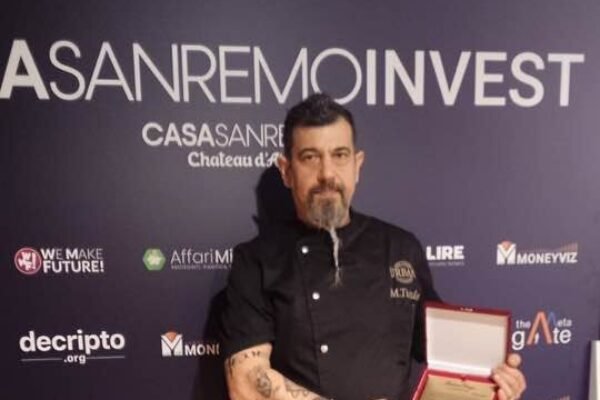 Tundo Massimo premiazione cena di gala Italian Stage sanremo 2026