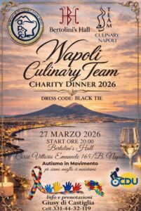 Cena Solidale 2026 Napoli Culinary Team ph press