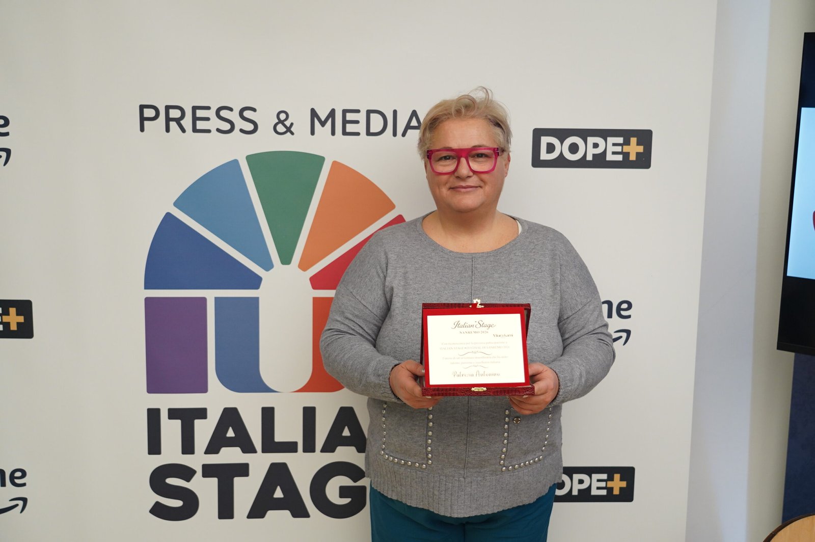 Patrizia Antonino intervista salotto italian stage