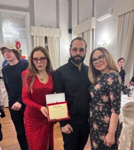 Antonio Scorza cena di gala Italian Stage