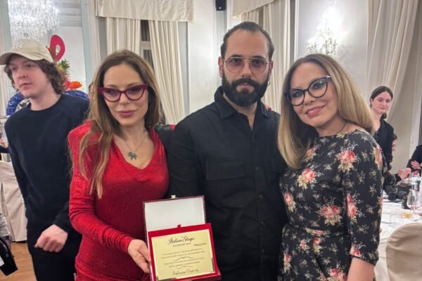 Antonio Scorza cena di gala Italian Stage