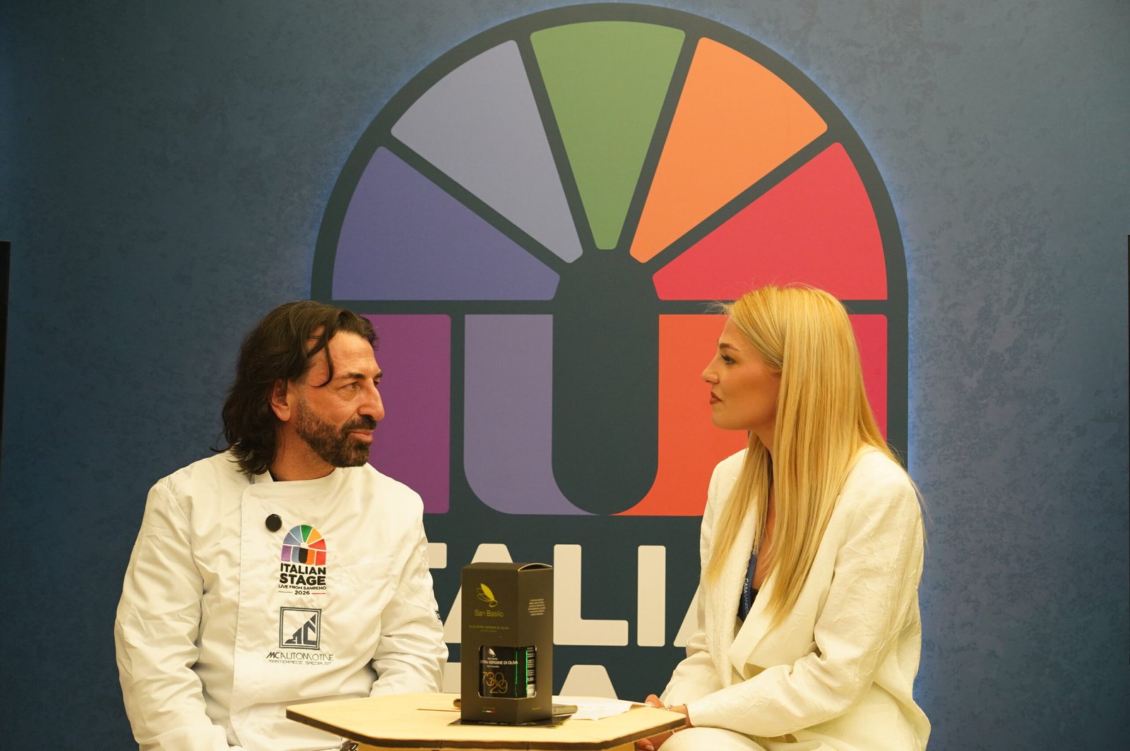 Leonardo Sarcina intervista salotto Italian Stage