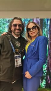 Leonardo Sarcina e Ornella Muti