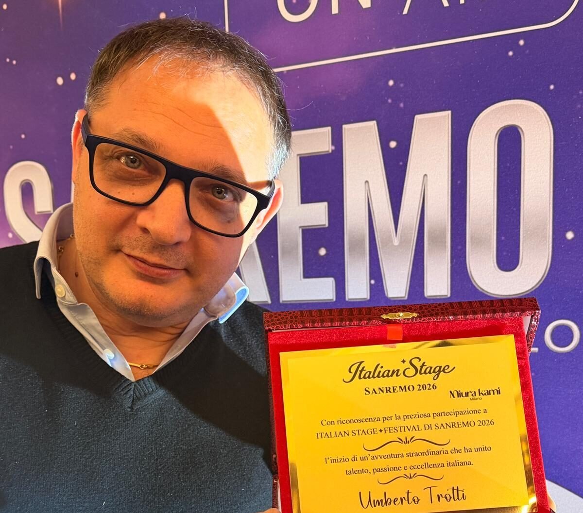 Umberto Trotti al Festival di Sanremo 2026