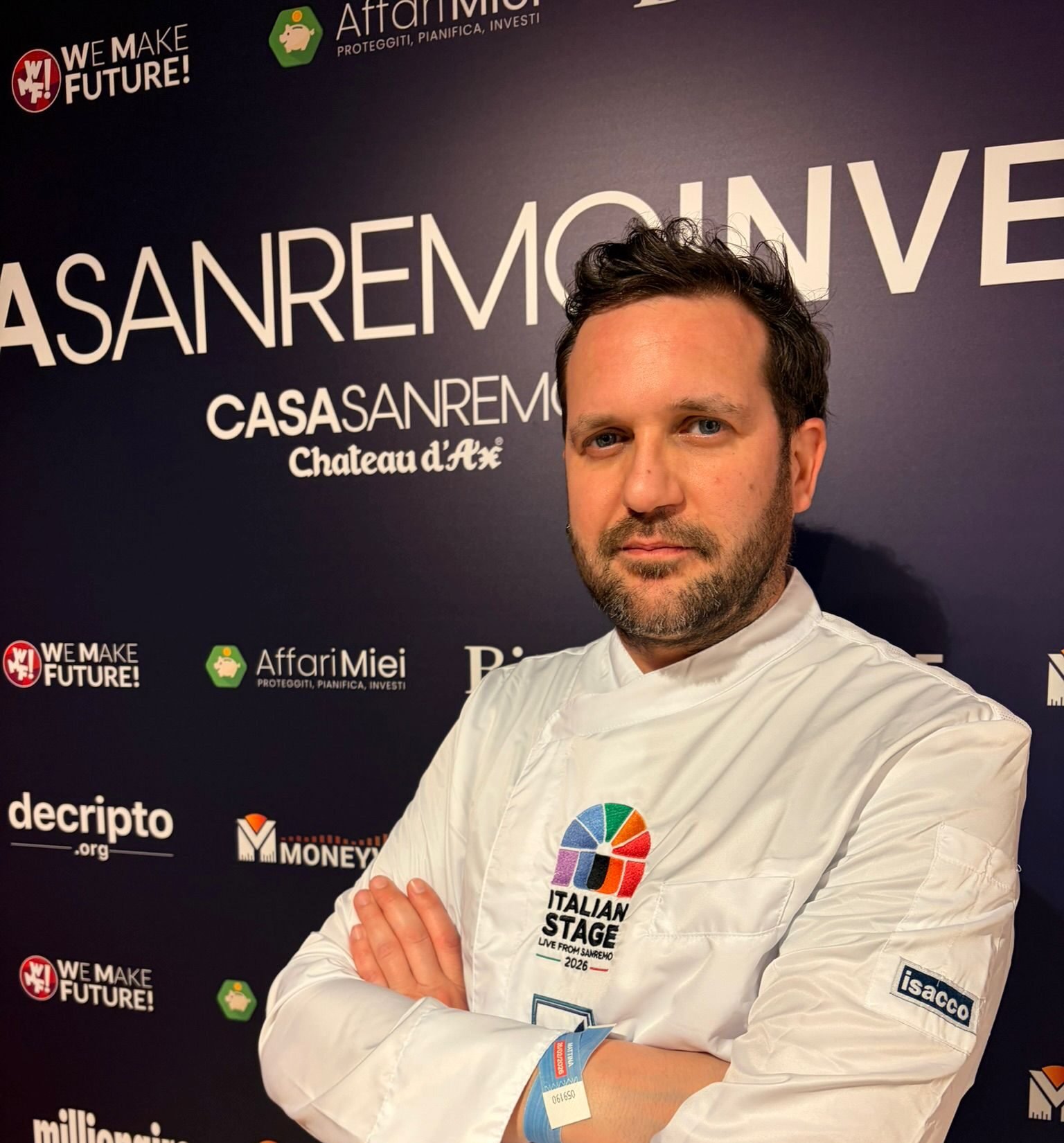 Nicola Ferrari a Sanremo 2026