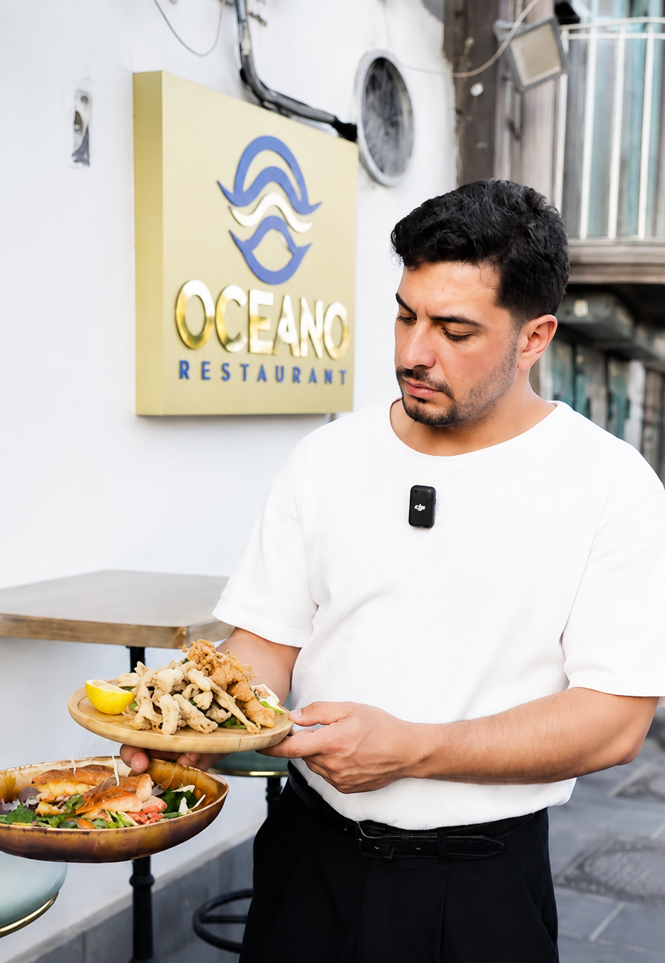 Biagio D’Ambrosio titolare Oceano Restaurant